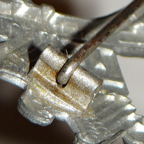 Unmarked SILVER Infantry Assault Badge