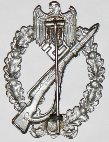 Unmarked SILVER Infantry Assault Badge