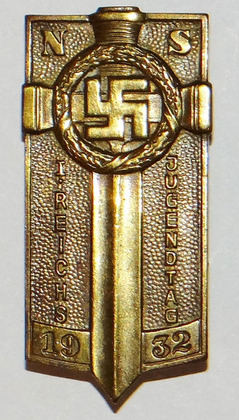 BRONZE Hitler Youth "Potsdam Badge" BRONZE Hitler Youth "Potsdam Badge"