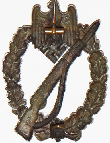 Unmarked BRONZE Infantry Assault Badge