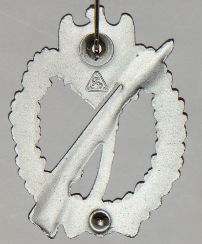 "Adolf Scholze" SILVER Infantry Assault Badge