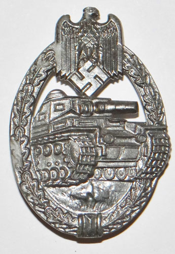 Silver Panzer Assault Badge