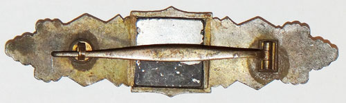 R.R.S. Maker Marked Silver Panzer Assault Badge