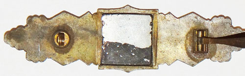 "F&BL" Marked Bronze Close Combat Clasp