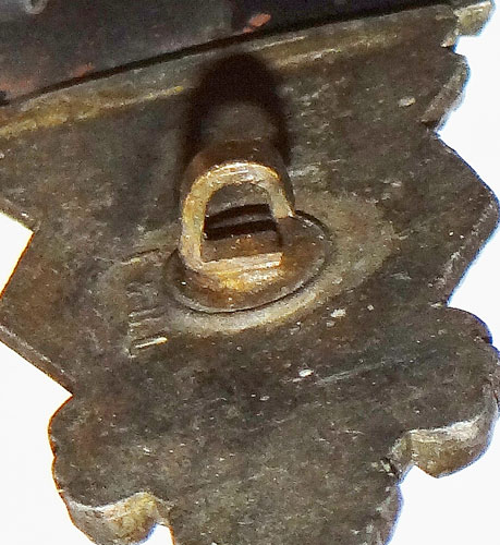 "F&BL" Marked Bronze Close Combat Clasp