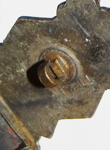 "F&BL" Marked Bronze Close Combat Clasp