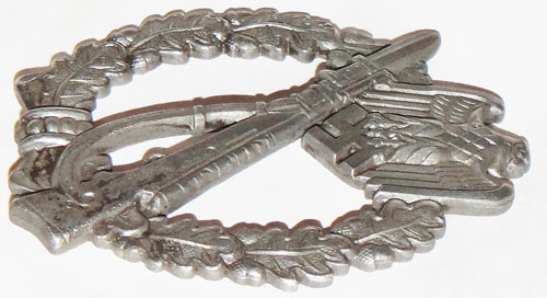 "Fritz Zimmermann" SILVER Infantry Assault Badge