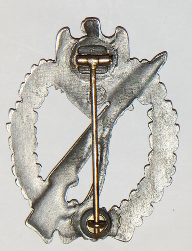 "Fritz Zimmermann" SILVER Infantry Assault Badge