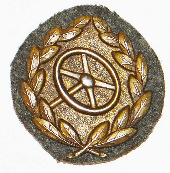 Army / WSS Bronze Driver Badge of Merit Army / WSS Bronze Driver Badge of Merit