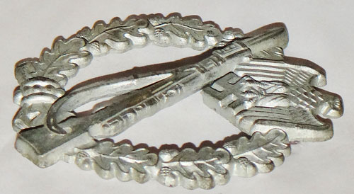 "F.W. Assmann (3)" SILVER Infantry Assault Badge