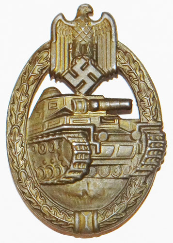 Bronze Panzer Assault Badge