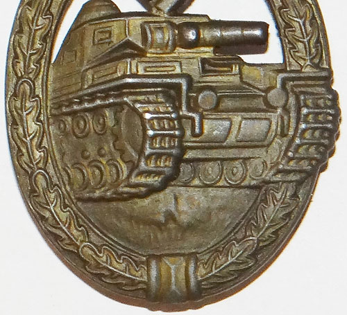 Bronze Panzer Assault Badge