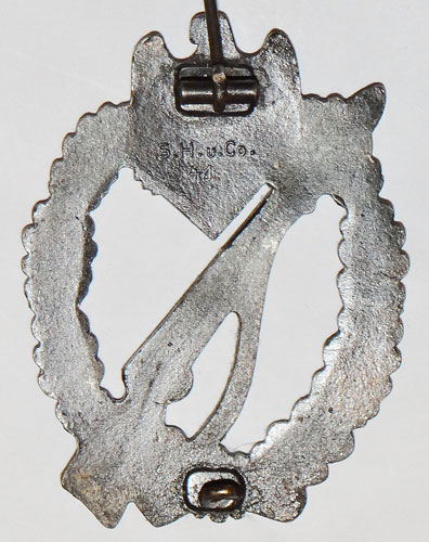 "S.H.u.Co 41" SILVER Infantry Assault Badge