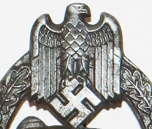 "E. Ferdinand Wiedmann" Marked Panzer Assault Badge