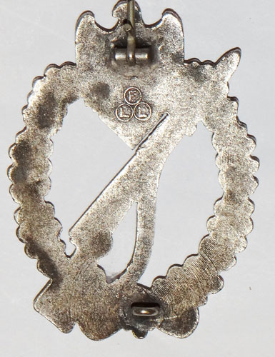 "Friedrich Linden" SILVER Infantry Assault Badge
