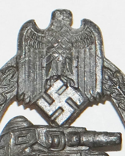 GWL Marked Silver Infantry Assault Badge