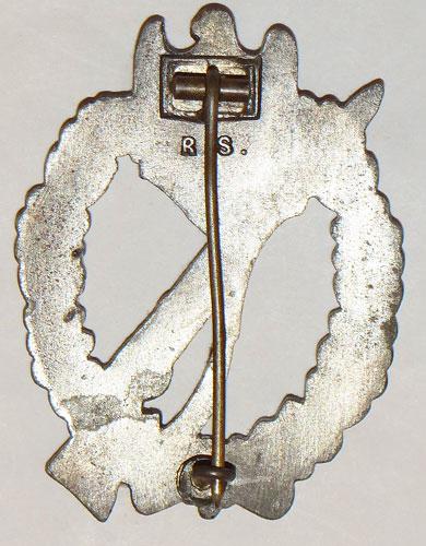 "Rudolf Souval" SILVER infantry Assault Badge