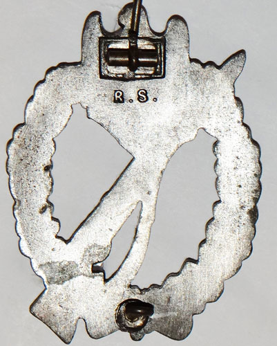 "Rudolf Souval" SILVER infantry Assault Badge