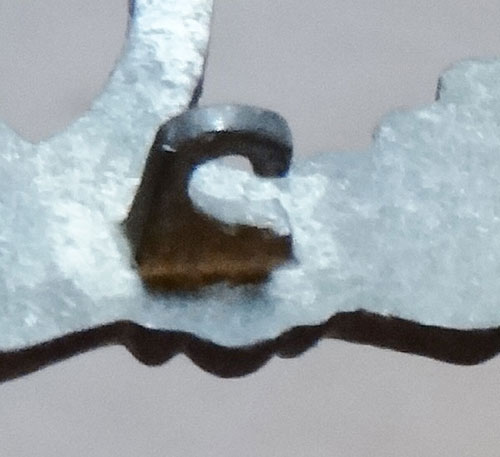 "GWL" SLIVER Infantry Assault Badge