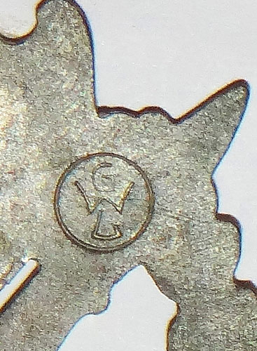 "GWL" SLIVER Infantry Assault Badge