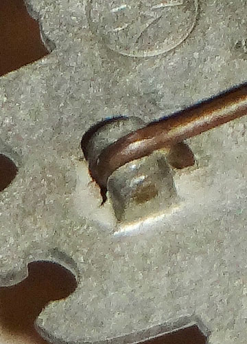 "GWL" SLIVER Infantry Assault Badge