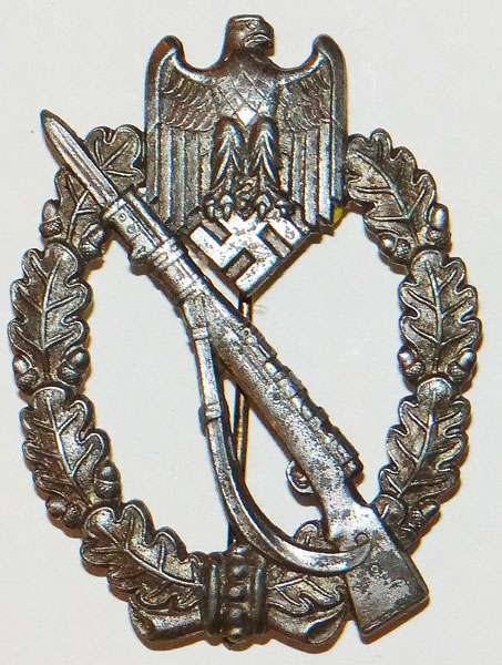 Silver Infantry Assault Badge Silver Infantry Assault Badge