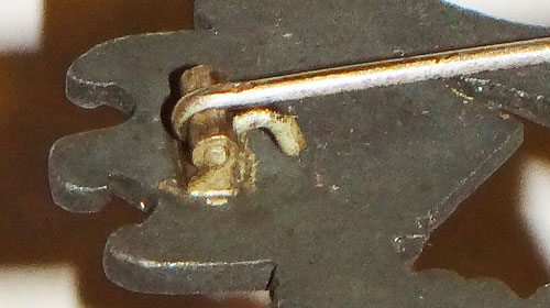 Unmarked SILVER Infantry Assault Badge