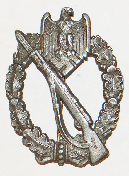 Silver Infantry Assault Badge Silver Infantry Assault Badge