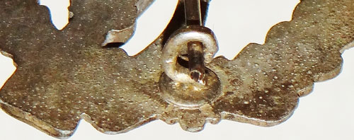 Unmarked SILVER Infantry Assault Badge