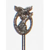 Luftwaffe Miniature Flak Badge "STICK PIN"