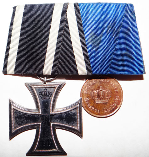 German WW I Medal Bar