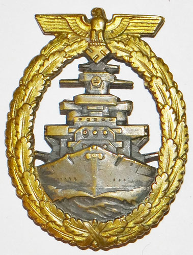 Kriegsmarine High Seas Fleet War Badge