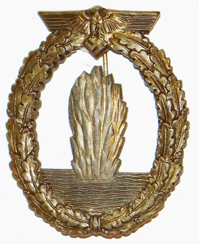 Kriegsmarine Minesweeper, Sub-Chaser & Escort Vessel War Badge