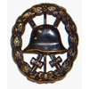 CUT OUT Pattern WW I Black Wound Badge