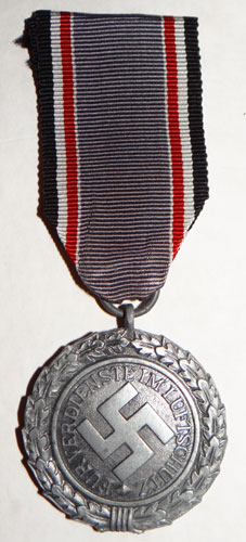 German 2nd Class Luftschutz Medal
