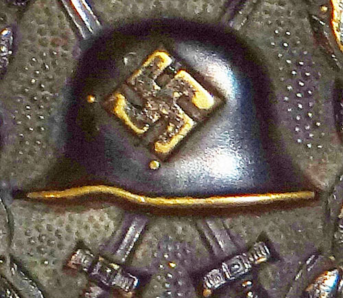 1st Pattern WW II Black Wound Badge