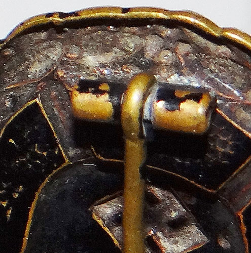 1st Pattern WW II Black Wound Badge