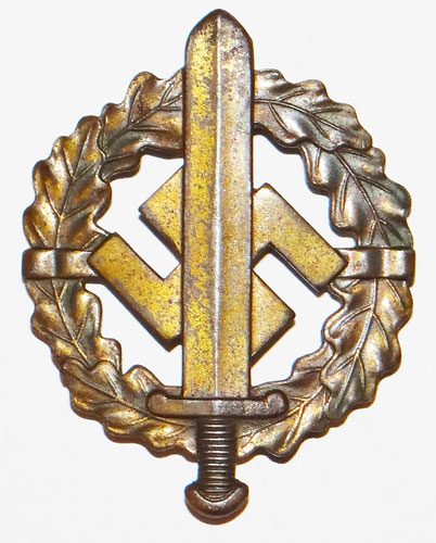 WW II "L/12" Marked SILVER Wound Badge