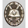 WW II "L/12" Marked SILVER Wound Badge