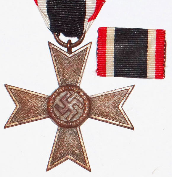 War Merit 2nd Class Cross with Ribbon Bar