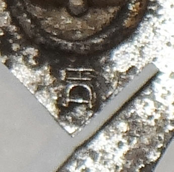 "Hermann Aurich" Marked SILVER Infantry Assault Badge