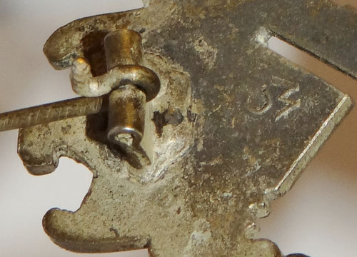 "CARL WILD" SILVER Infantry Assault Badge