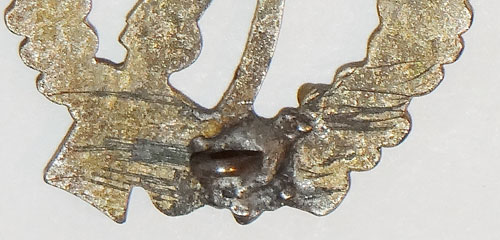 "CARL WILD" SILVER Infantry Assault Badge