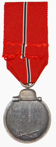Russian Front Medal with Marked Ring "65"