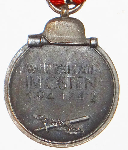 Russian Front Medal with Marked Ring "65"