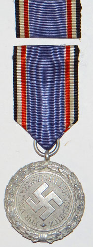 Luftschutz 2nd Class Medal with Ribbon Bar
