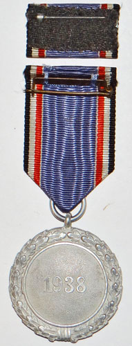 Luftschutz 2nd Class Medal with Ribbon Bar