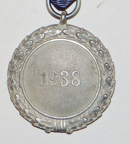 Luftschutz 2nd Class Medal with Ribbon Bar