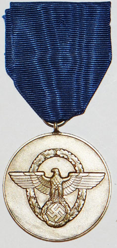 Police 8 Year Long Service Medal