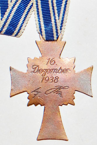 BRONZE Mothers Cross